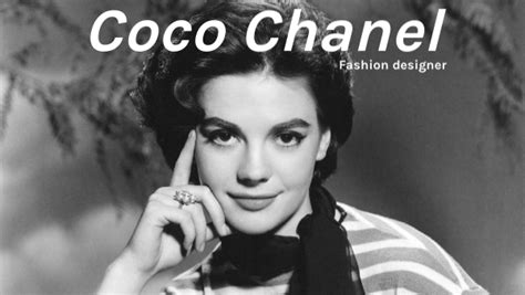 coco chanel speaking